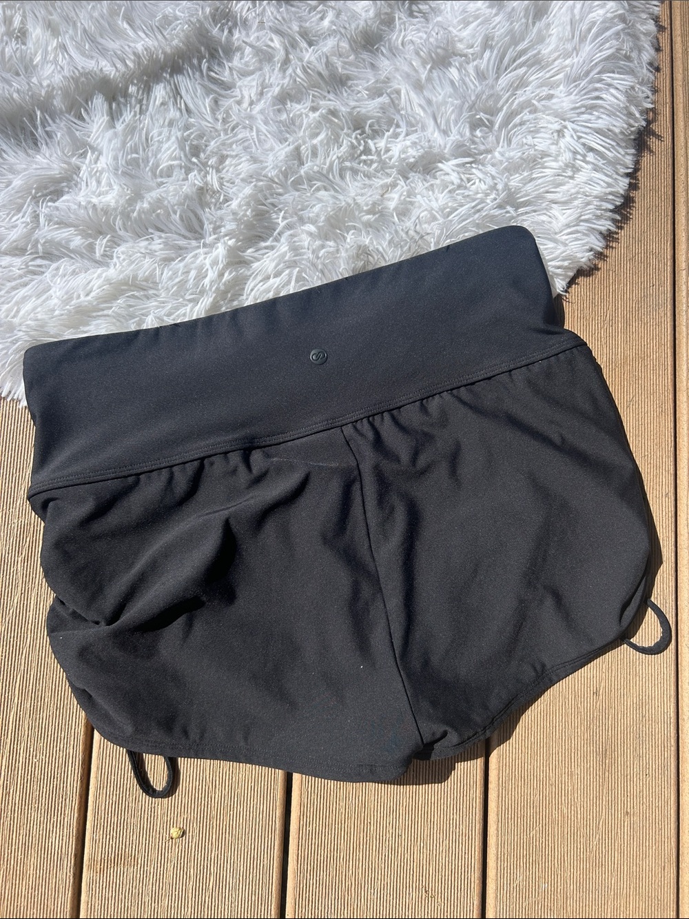 CALIA by Carrie Underwood Black Swim Bikini Bottoms with Ruching Size Medium - Picture 12 of 13